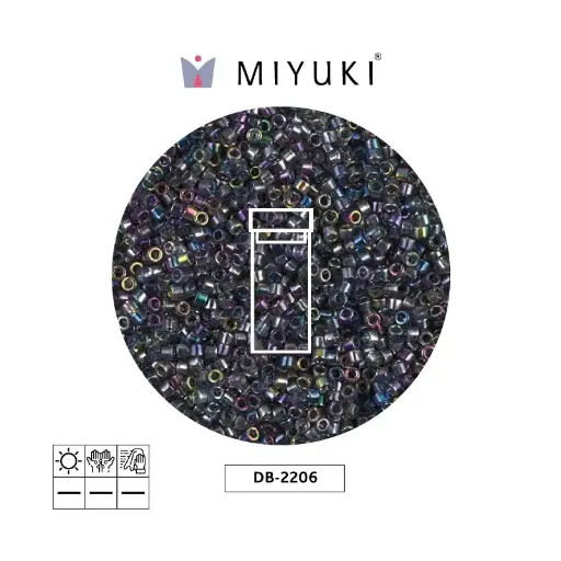 [32471] Miyuki delica 11/0 DB2206 magic azul x 3g