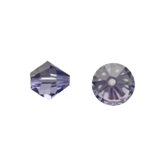 [12405] 5328 swarovski rombo tanzanite 8mm x 12 unds