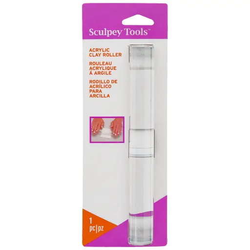 Rodillo acrilico para arcilla AS8AR x und