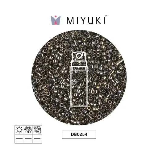 [29376] Miyuki delica 11/0 DB0254 bronce lusterr x 10g