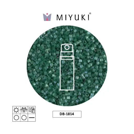[20978] Miyuki delica 11/0 DB1814 emerald satin x 10g