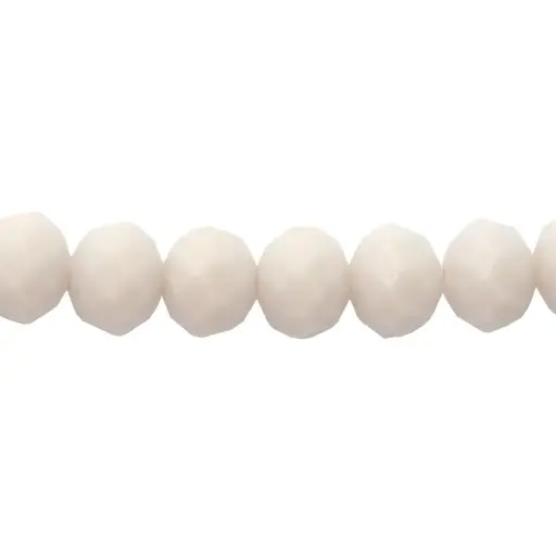 [12327] Murano rondela facetada 8mm light gray 70AB x 72und