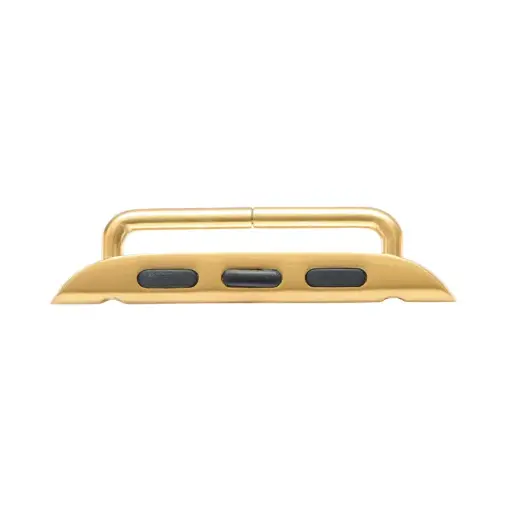 [25495] Conector pulso acero iwatch S8 dorado 35mm-26mm x 2 unds