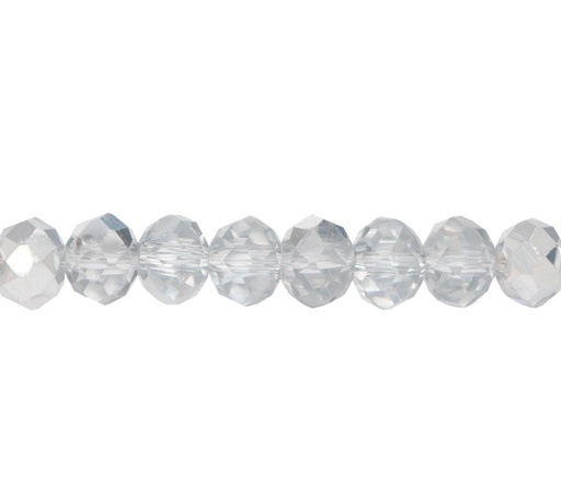 [02385] Murano rondela facetada 8mm cal 102 x aprox 60unds