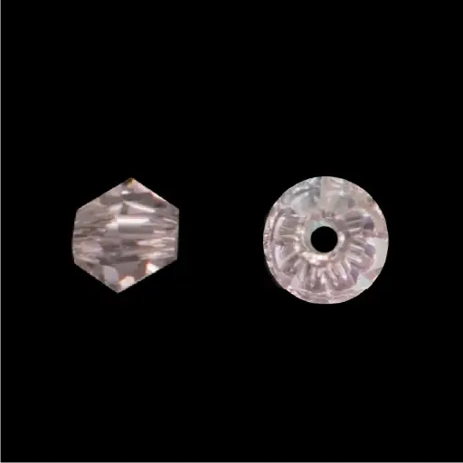 [25470] A5328 rombo bicone light rose 3mm x 24unds