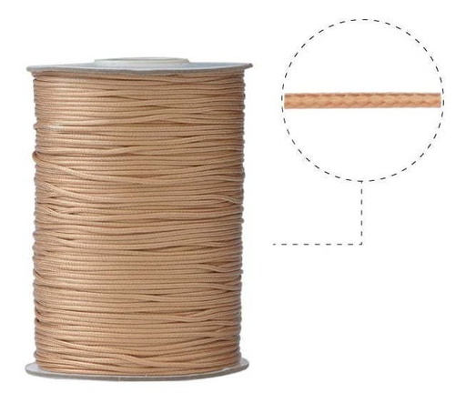 [32064] Cordon vibora 1mm 141 beige x rollo 160m