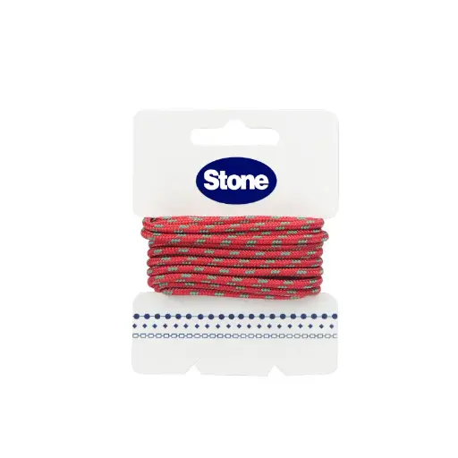 [32360] Cordon paracord 3mm rojo/verde x rollo 3m