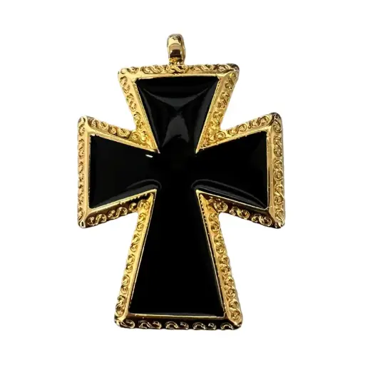 [05803] Cruz CR-091 con resina negra 49x69mm/GP x und