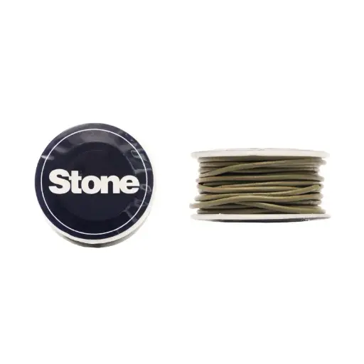 [00453] Cordon cuero 1mm gris x 5m