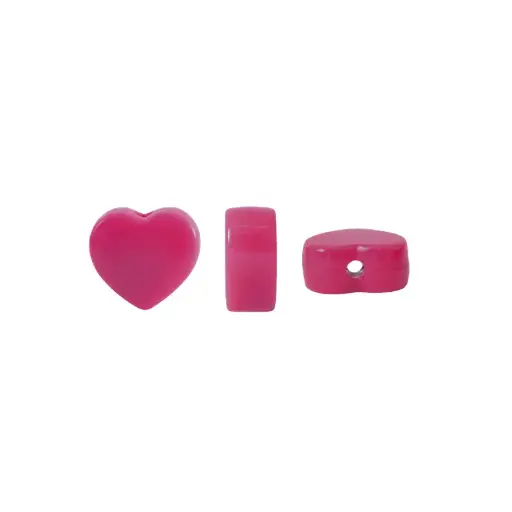 Acrilico 2728 corazon 13x14 fucsia 31 x 50 gr