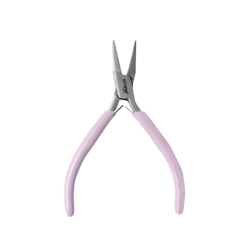 Alicate punta plana PLR-114 11.5cm acero inoxidable x und