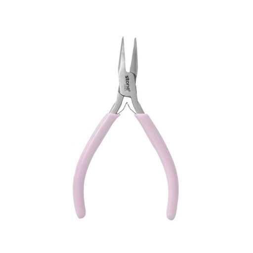 Alicate punta curva PLR-116 11.5cm  acero inoxidable x und