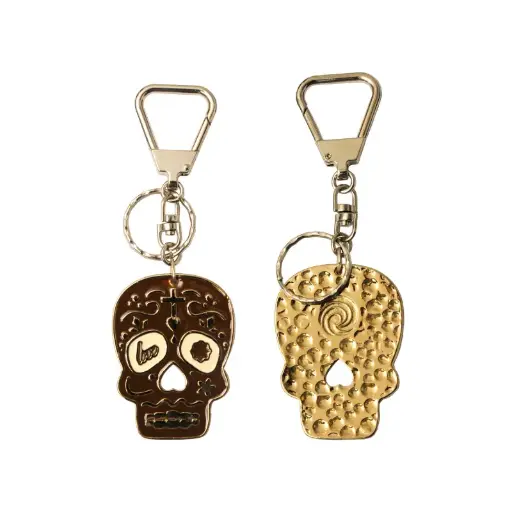 Llavero calavera grande 57x42mm x und