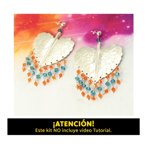 [14840] Kit aretes sw corazon indicolite