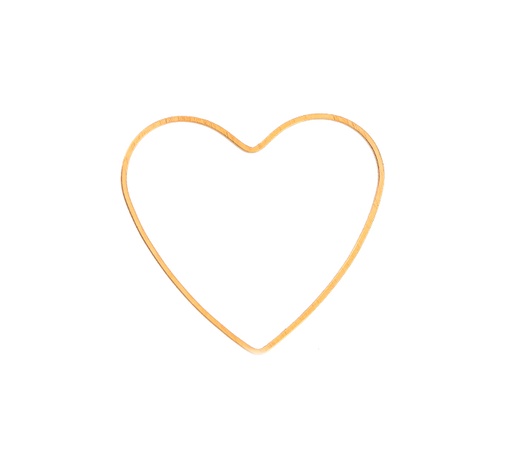 [26138] Marco corazon R244 28x31mm/Golfi x 6unds