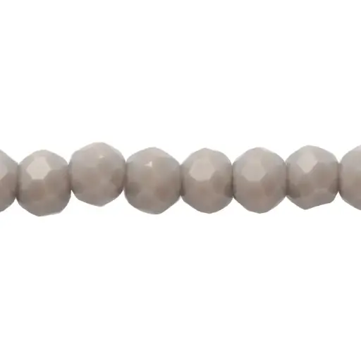 [19381] Murano rondela facetada 2mm gris mate 56 x 145unds