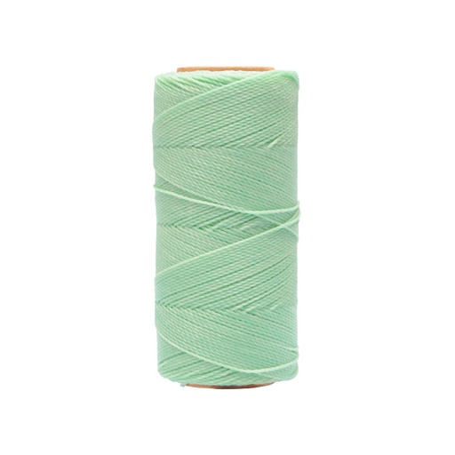Cordon encerado linhasita 1mm 230 mint green x 168m