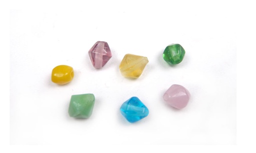 [06040] Vidrio hindu 3533 varios colores x grs