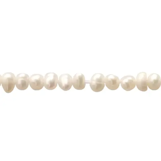 Perla biwa 3-4mm x 40cms (156 unds aprox)