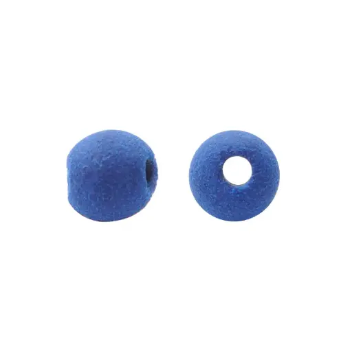 Bola neopreno lisa 6mm azul x 12 unds