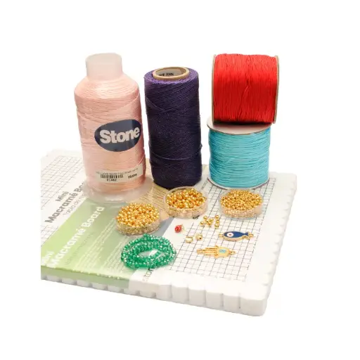 Kit curso de macramé