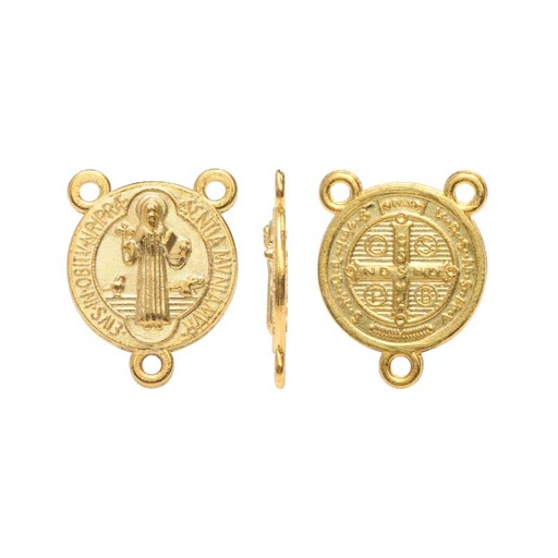 [29306] Dije crucero san benito 33 17x14mm/rodio x und