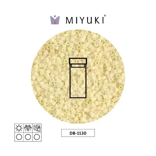 [19439] Miyuki delica 11/0 DB1130 opaco marfil x 3g