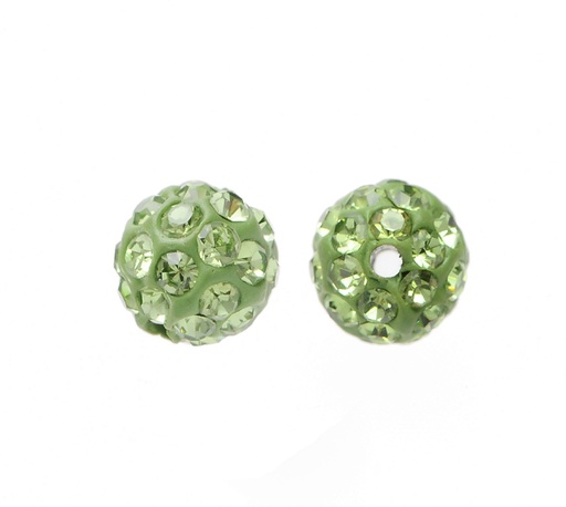 Bola de fuego 6mm olivine 31 x und