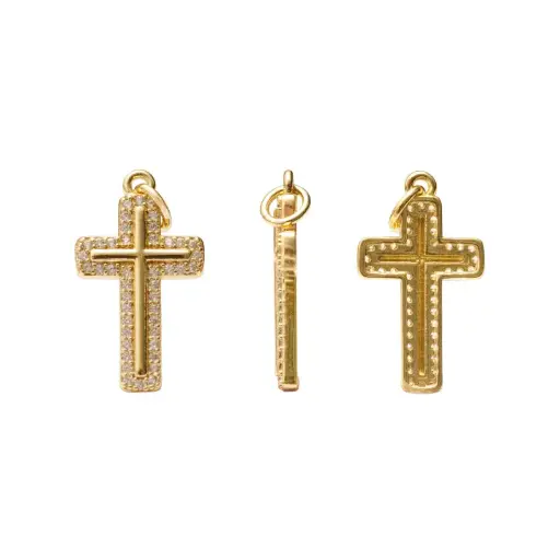 [14692] Murano oso 14mm crystal A1 AB