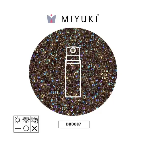 [27935] Miyuki delica 11/0 DB0087 beer claro cafe x 10g