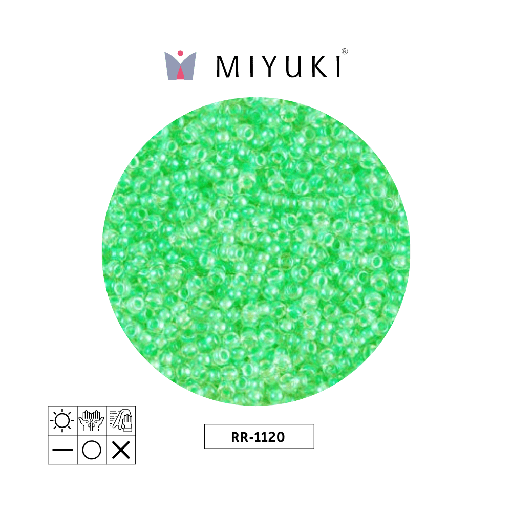 [24631] Mostacilla Miyuki rocalla 11/0 RR1120 neon verde x 250g