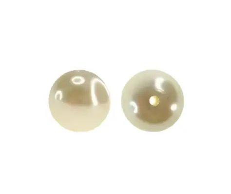 [09812] Perla sintetica redonda 6mm cream A-03 x lb (5.000 unidades)