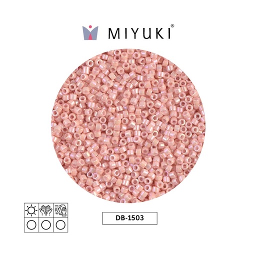 [14066] Miyuki delica 11/0 DB1503 opaco claro salmon AB x 50g