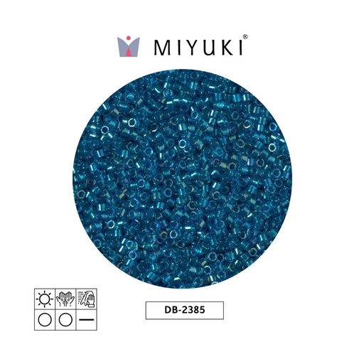 [13390] Miyuki delica 11/0 DB2385 color lined pacific x 50g
