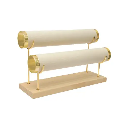 [00822] Set exhibidor pulseras 29.5x10x20cm x 2 niveles