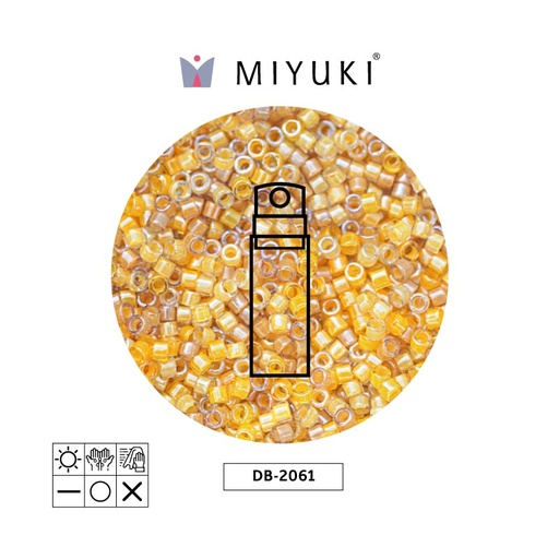 [25902] Miyuki delica 11/0 DB2061 luminous color mix x 10gr