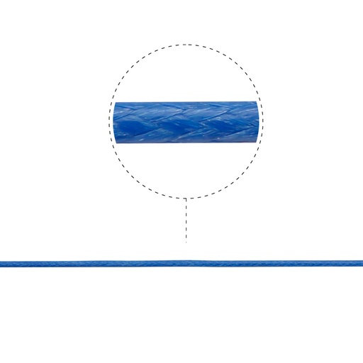 [12849] Cordon vibora 1mm 109 azul x m