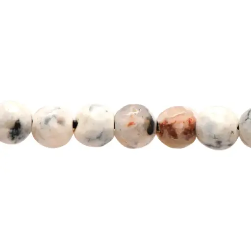 [17464] Sarta redonda facetada 4mm fire agate ash x 97 unds