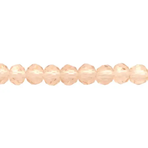 [07901] Murano rondela facetada 3mm sun A28 X 100 und