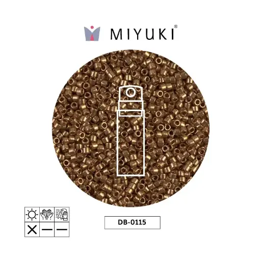 [29595] Miyuki delica 11/0 DB0115 transp lusterrmetal x 10g