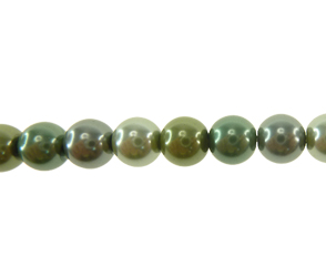 [02575] Perla vidrio 8mm mix verdes x 102und