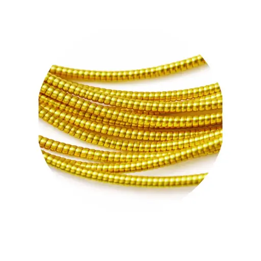 Alambre hard bullion No.1 rebordeador dorado x 5g