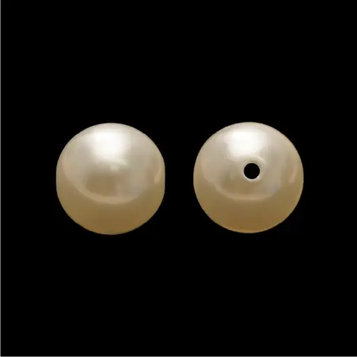 [10172] Perla sintética redonda 20mm beige x 1/4 libra