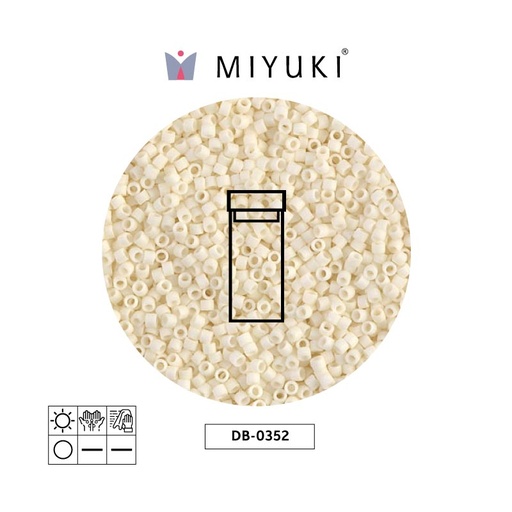 [25086] Miyuki delica 11/0 DB0352 mate crema x 3g