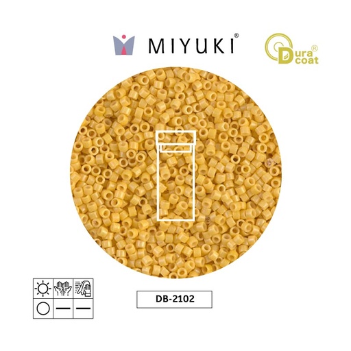 [27522] Miyuki delica 11/0 DB2102 opaco mead x 3g