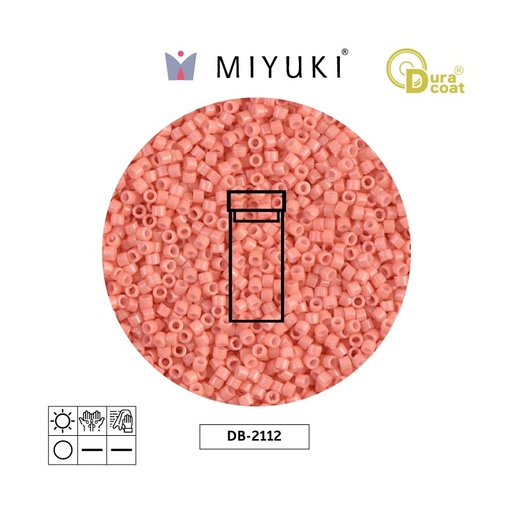 [31858] Miyuki delica 11/0 DB2112 opaco salmon x 3g