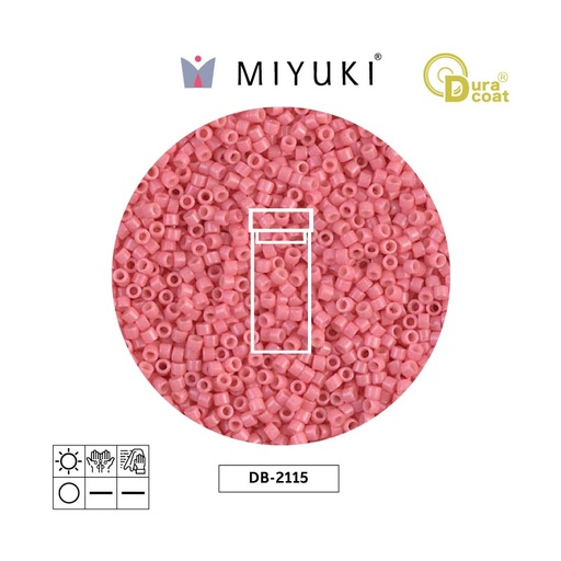 [31859] Miyuki delica 11/0 DB2115 opaco guava x 3g
