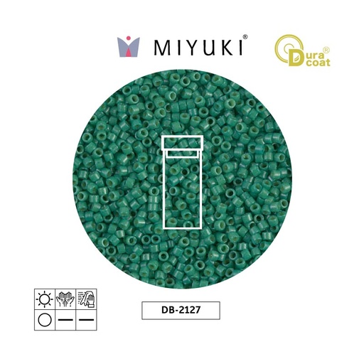[31862] Miyuki delica 11/0 DB2127 duracoa opaco spruce x 3g