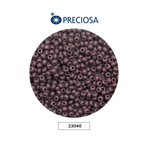 [25701] Mostacilla checa preciosa 2mm 23040 morado osc. x 500g