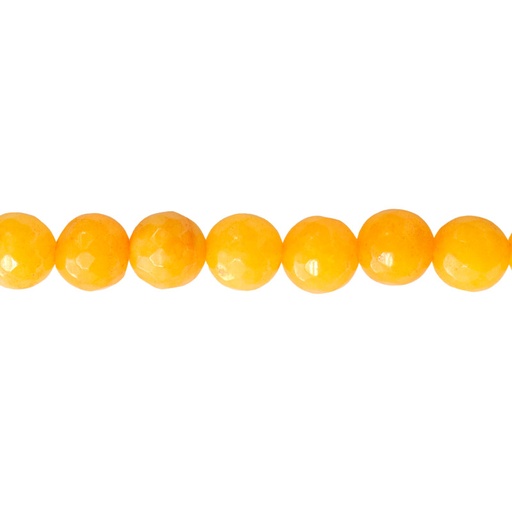 [14152] Sarta redonda facetada 8mm fire agate light honey x 46unds